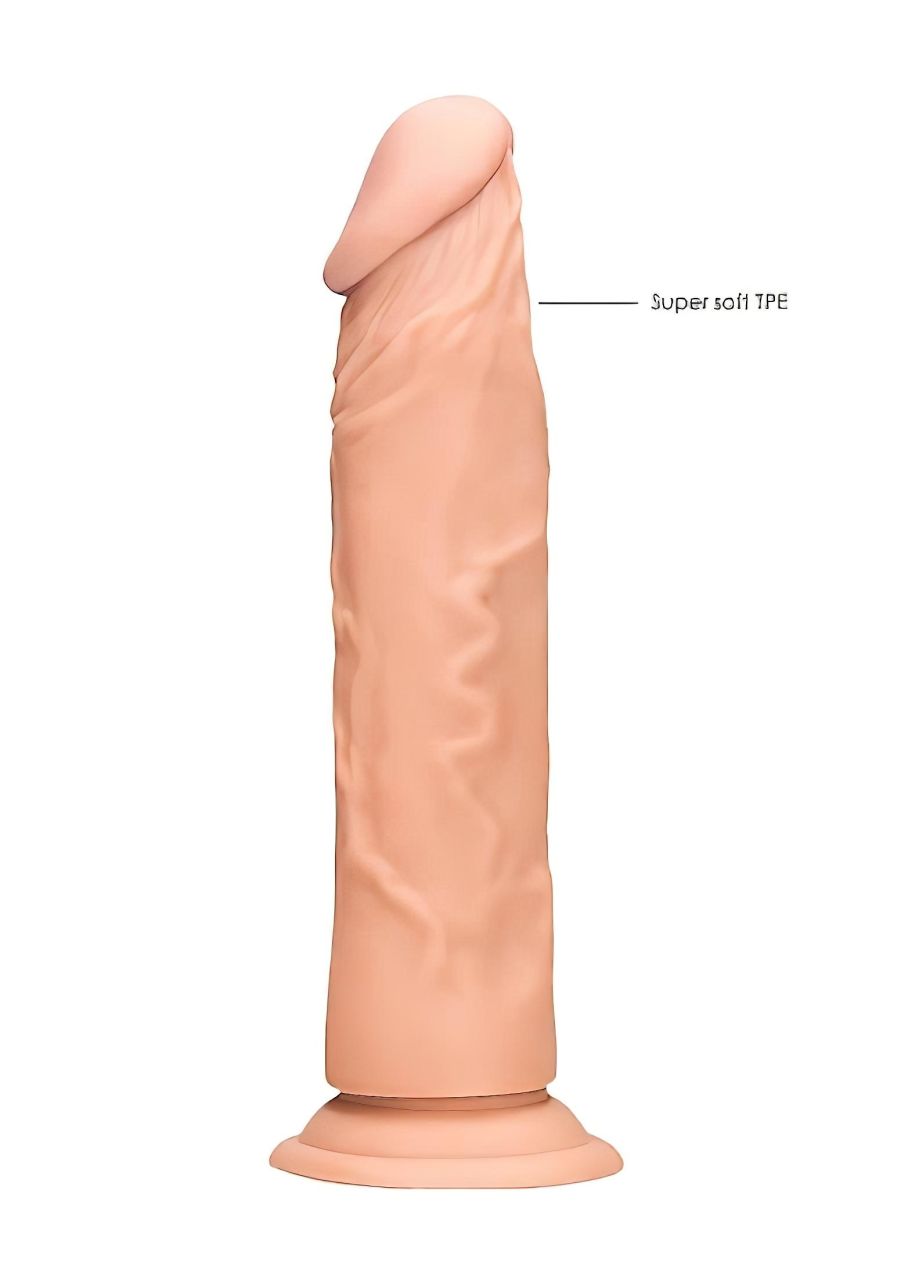 RealRock Dong 9 - élethű dildó (23cm) - natúr RealRock Dong 9 - élethű dildó (23cm) - natúr