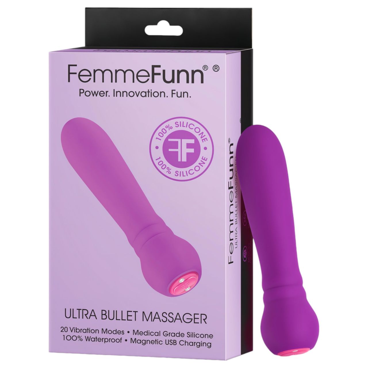 FemmeFunn Ultra Bullet - prémium rúdvibrátor (lila) FemmeFunn Ultra Bullet - prémium rúdvibrátor (lila)