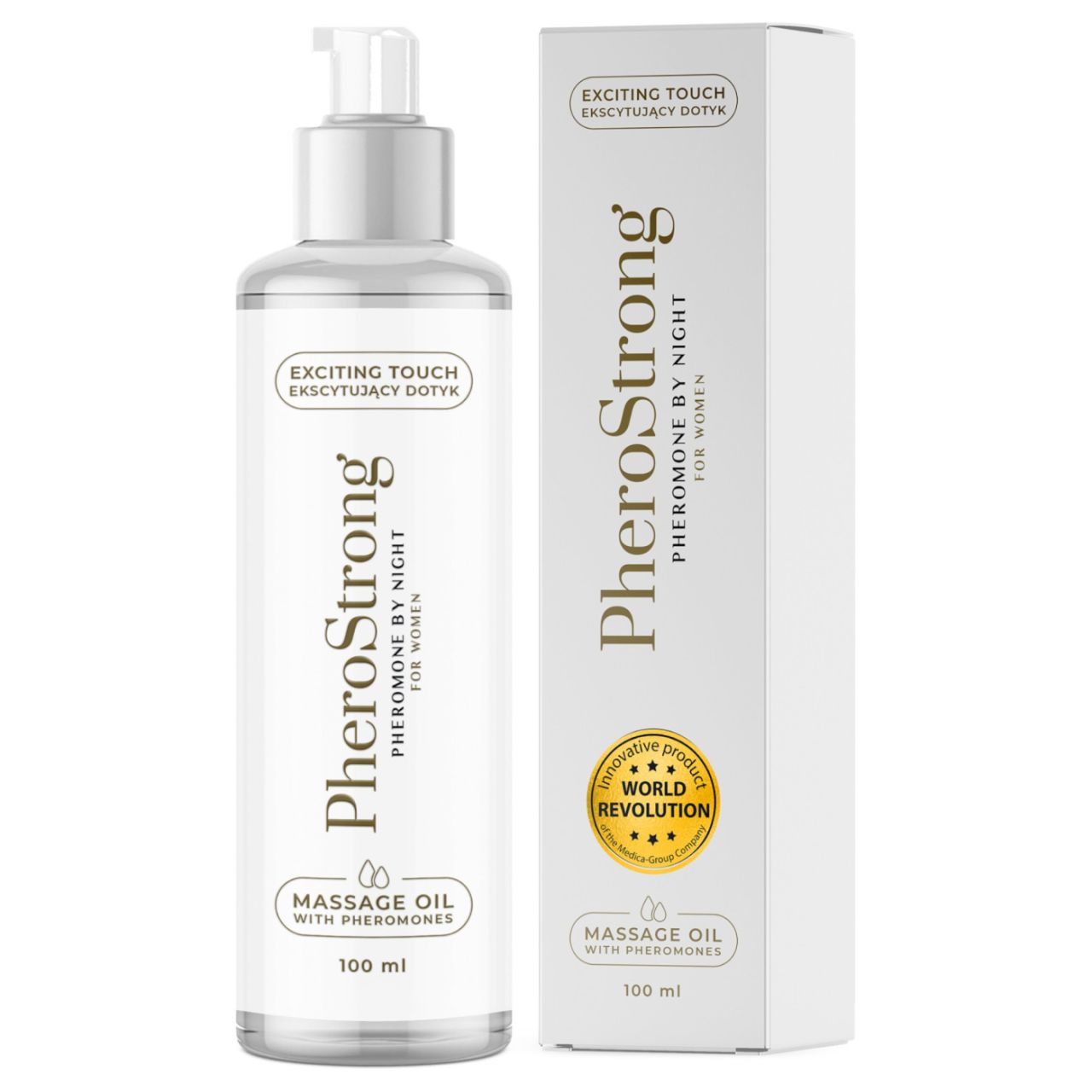 PheroStrong by Night - masszázsolaj nőknek (100ml) PheroStrong by Night - masszázsolaj nőknek (100ml)