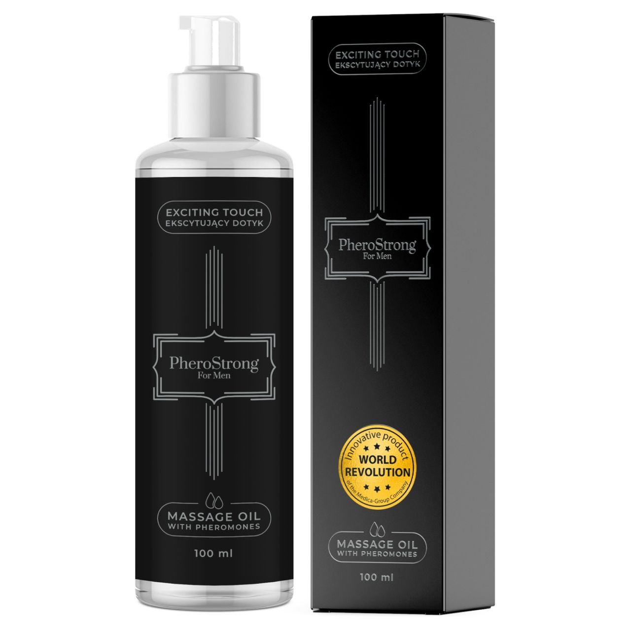 PheroStrong masszázsolaj férfiaknak (100ml) PheroStrong masszázsolaj férfiaknak (100ml)