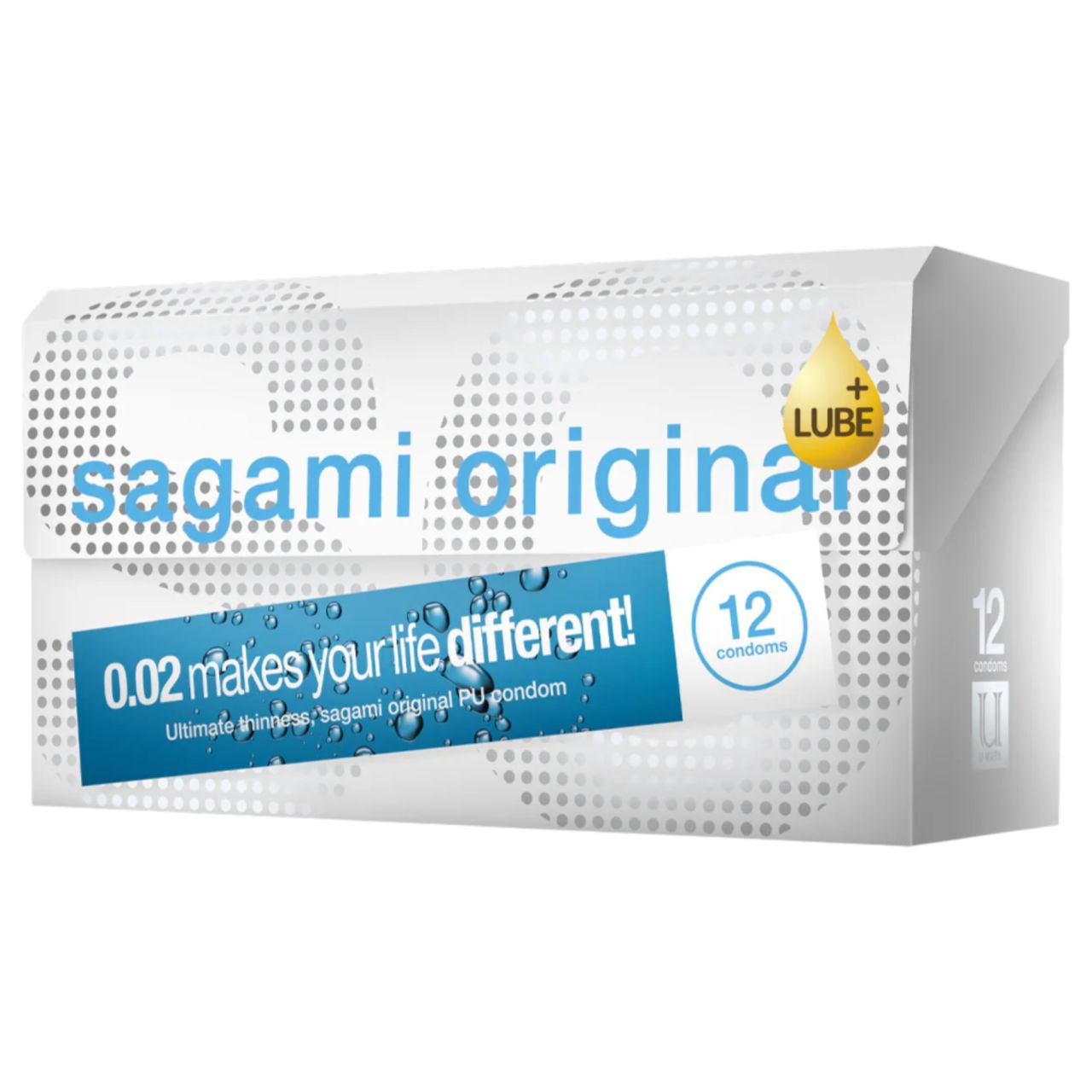 Sagami Original 0.02 - extra síkosított óvszer - 55mm (12db) Sagami Original 0.02 - extra síkosított óvszer - 55mm (12db)