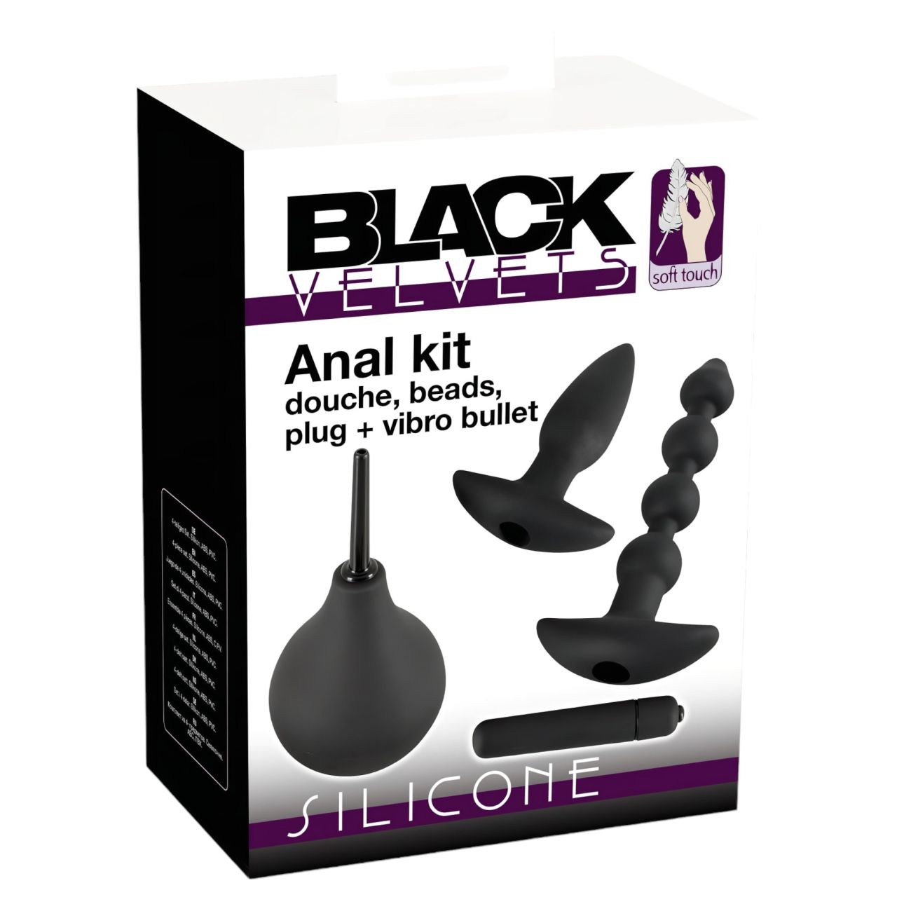 Black Velvet anál vibrátor készlet (4 részes) Black Velvet anál vibrátor készlet (4 részes)