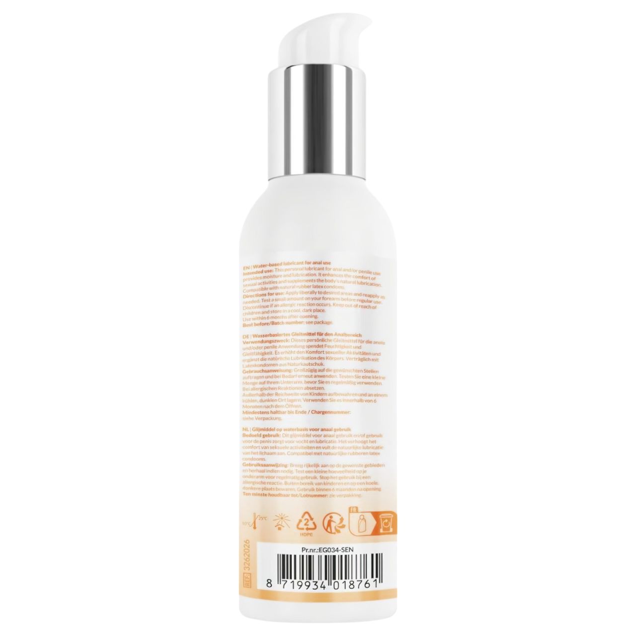 EasyGlide Sensitive - anál vízbázisú síkosító (150 ml) EasyGlide Sensitive - anál vízbázisú síkosító (150 ml)