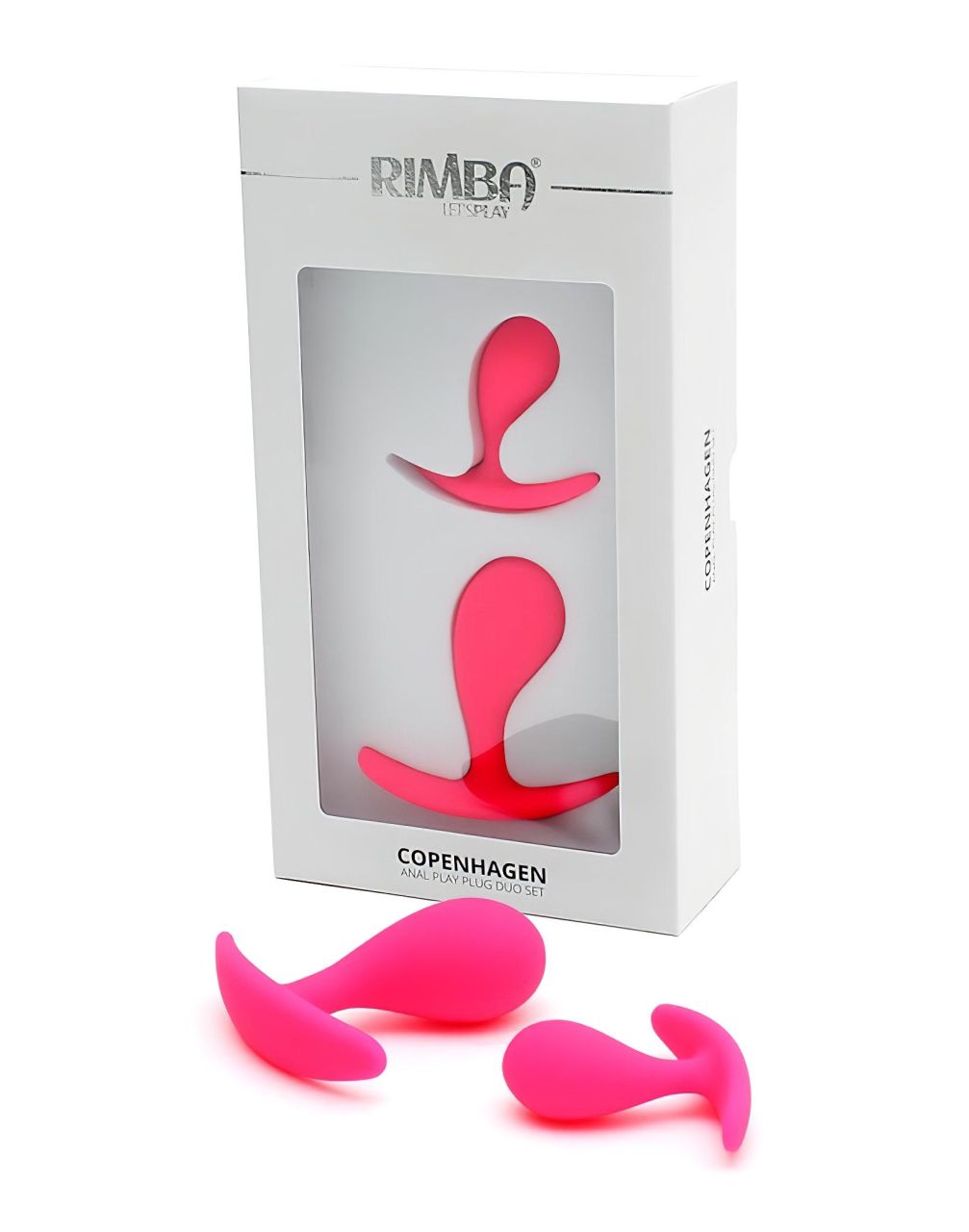 Rimba Copenhagen - anál plug szett - pink (2db) Rimba Copenhagen - anál plug szett - pink (2db)