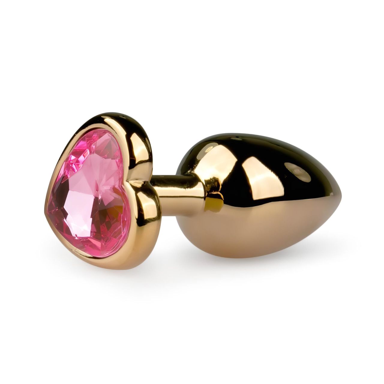 Easytoys Metal No.3 - anál plug - arany-pink (2,5cm) Easytoys Metal No.3 - anál plug - arany-pink (2,5cm)