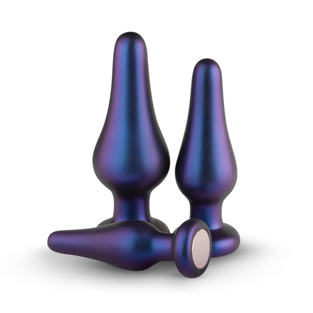 Hueman Comets - szilikon anál plug szett (3 részes) - lila Hueman Comets - szilikon anál plug szett (3 részes) - lila
