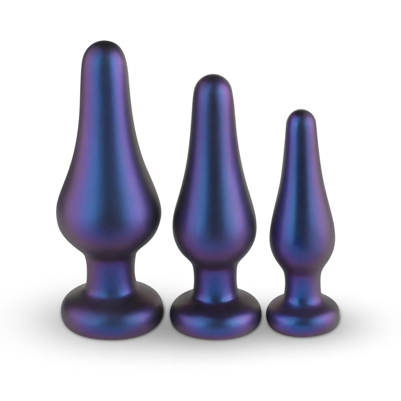 Hueman Comets - szilikon anál plug szett (3 részes) - lila Hueman Comets - szilikon anál plug szett (3 részes) - lila